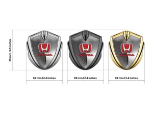 Honda Emblème Métal Insigne Conception Solide Qualité Exquise